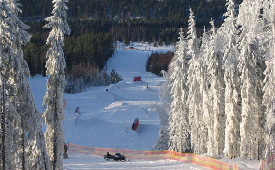 Snowboardpark Zweden - Värmullsåsen